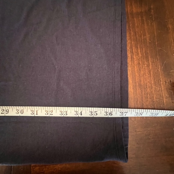 NWT Essential Bodywear Women's Navy Long Sleeve Mock Dress, Size M - Picture 8 of 9